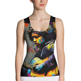 Performing With Explosive Energy Sublimation Cut & Sew Tank Top - Beyond T-shirts